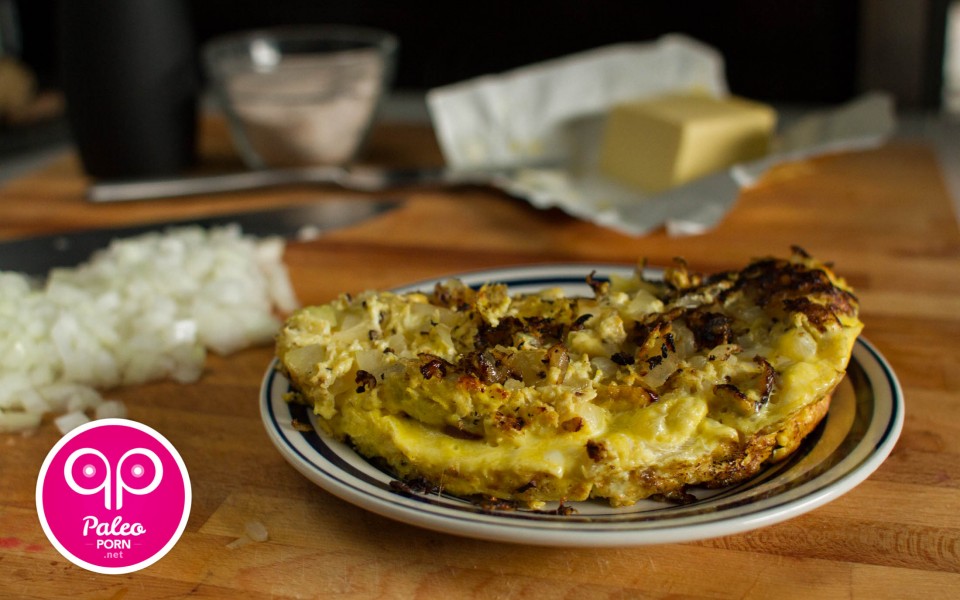 Paleo Onion Omelet