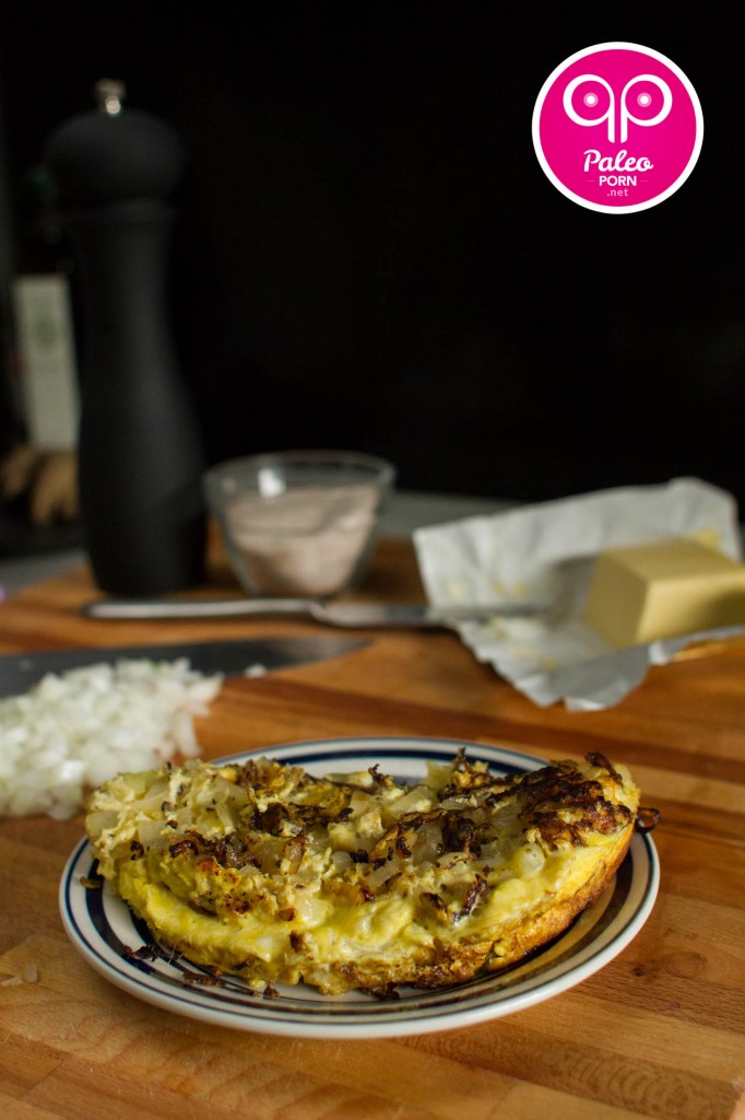Paleo Onion Omelet