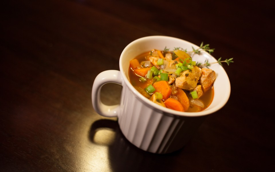 Cayenne Kicks Your Ass Chicken Soup