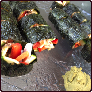 Vegetable Nori Maki Roll