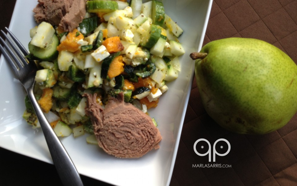 Cold Chopped Squash Salad