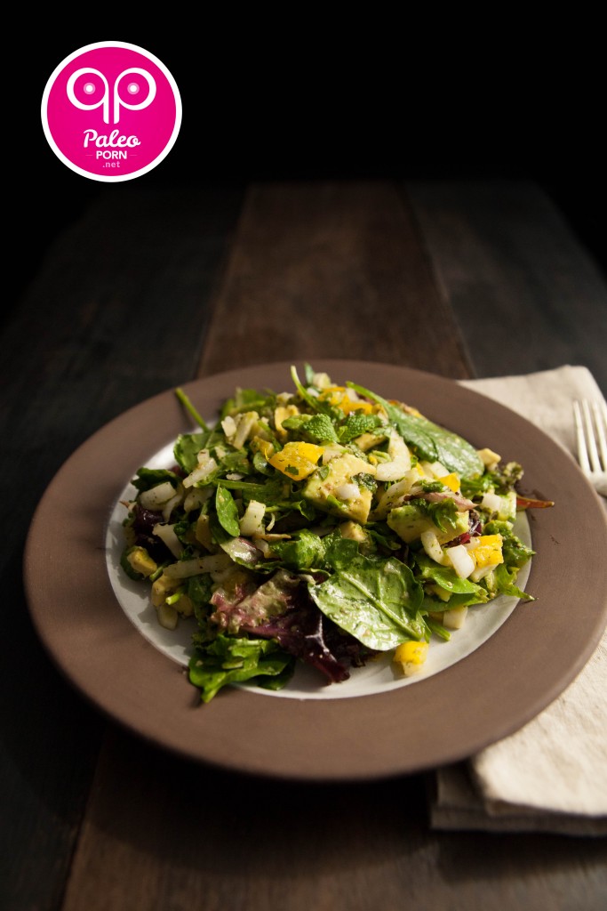 Baby Kale-Rocket Salad with Fennel