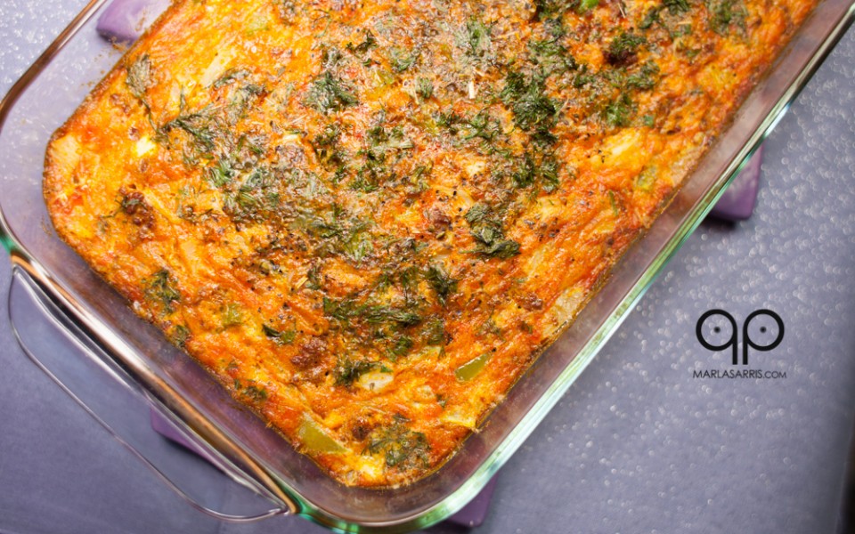 Chorizo Egg Bake