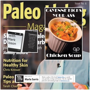 Marla Sarris in Paleo Living Magazine