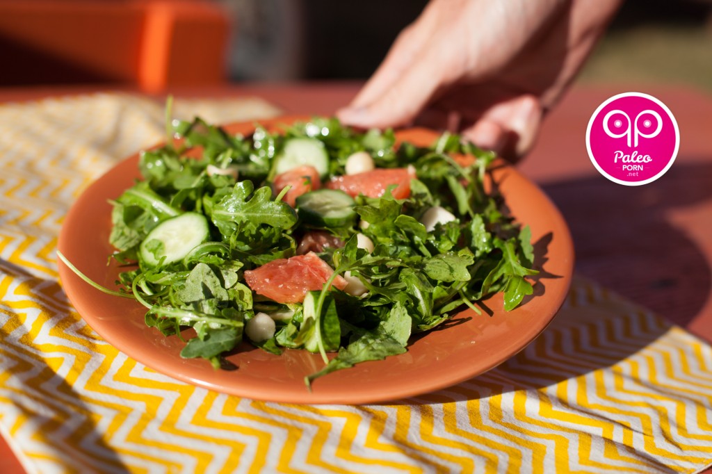 Rocket Grapefruit Salad