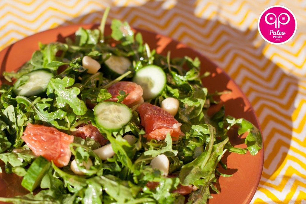 Rocket Grapefruit Salad