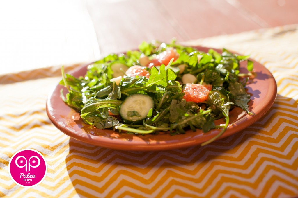 Rocket Grapefruit Salad