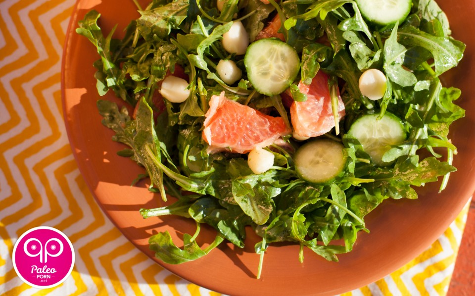 Rocket Grapefruit Salad