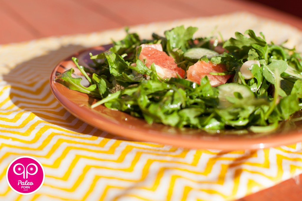Rocket Grapefruit Salad