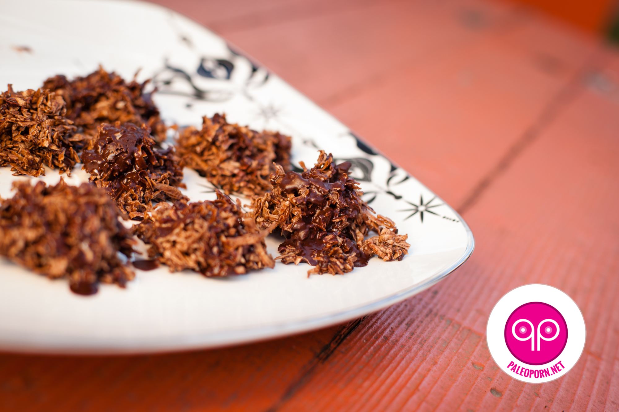 Paleo Chocolate Coconut Haystacks
