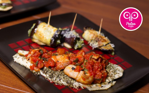 Baked Barramundi with Bacon Sauce