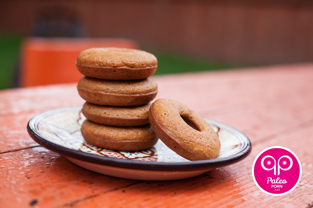 Maple Cinnamon Paleo Donuts