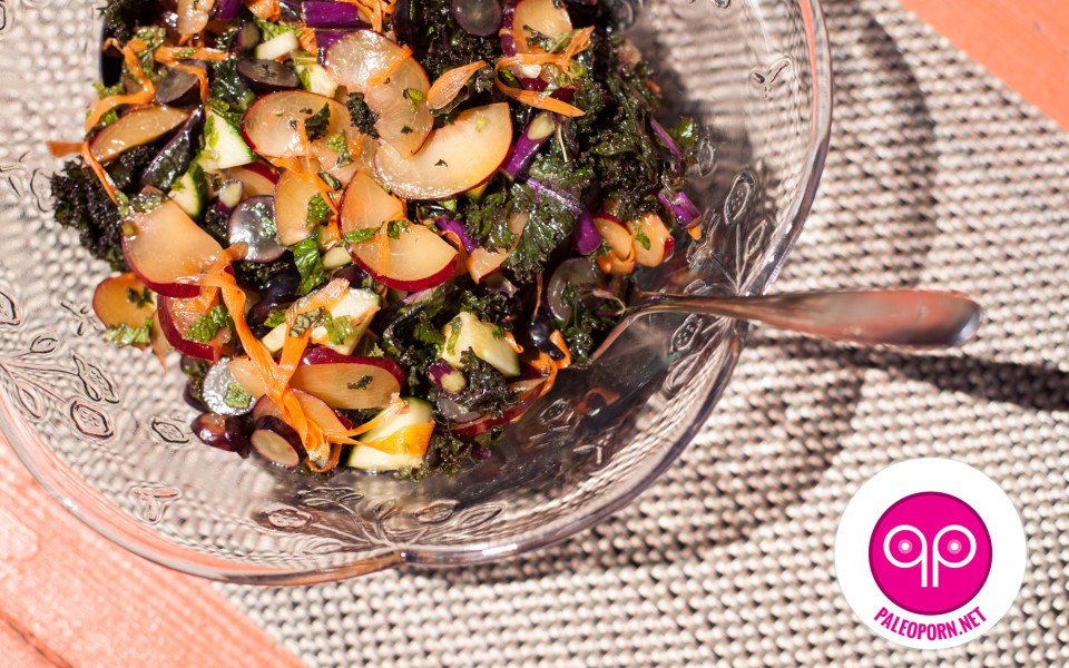 Tastes Like Purple Plum Salad