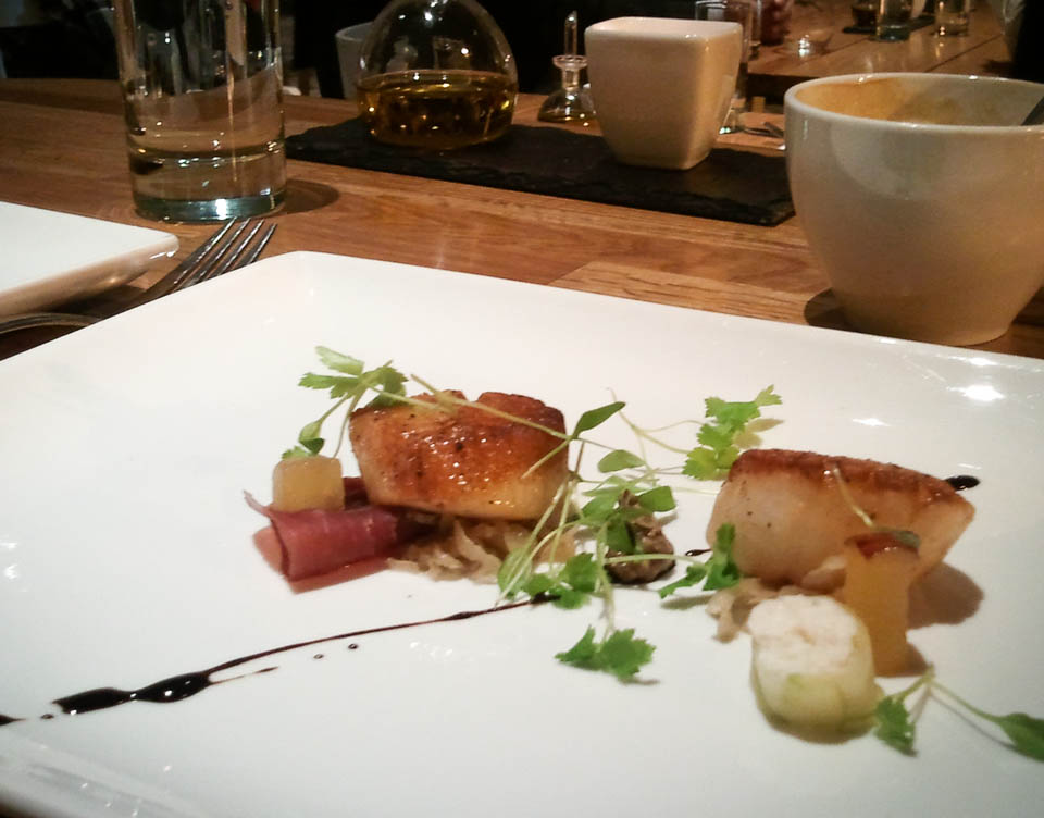 Senza Review: Scallops