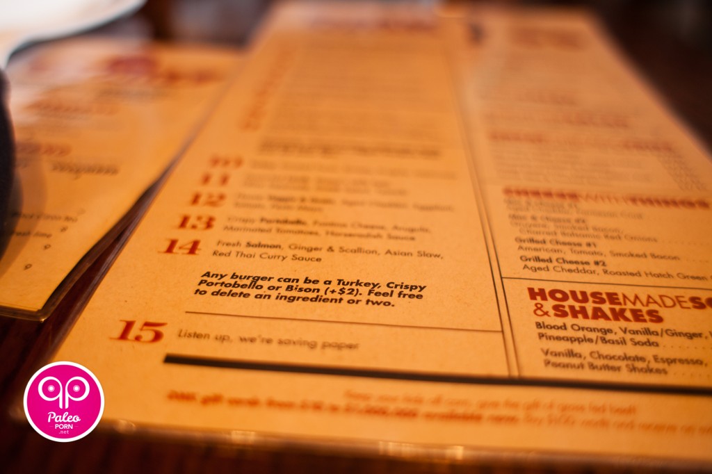 DMK Burger Bar Paleo Restaurant Chicago