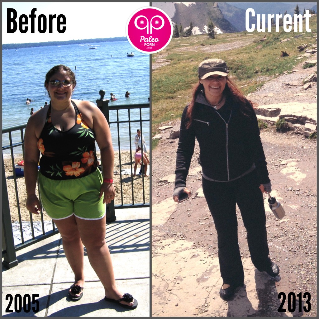 Marla Sarris Paleo Before and Current
