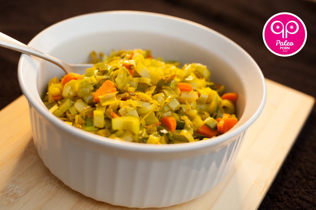 Paleo Curry Leeks