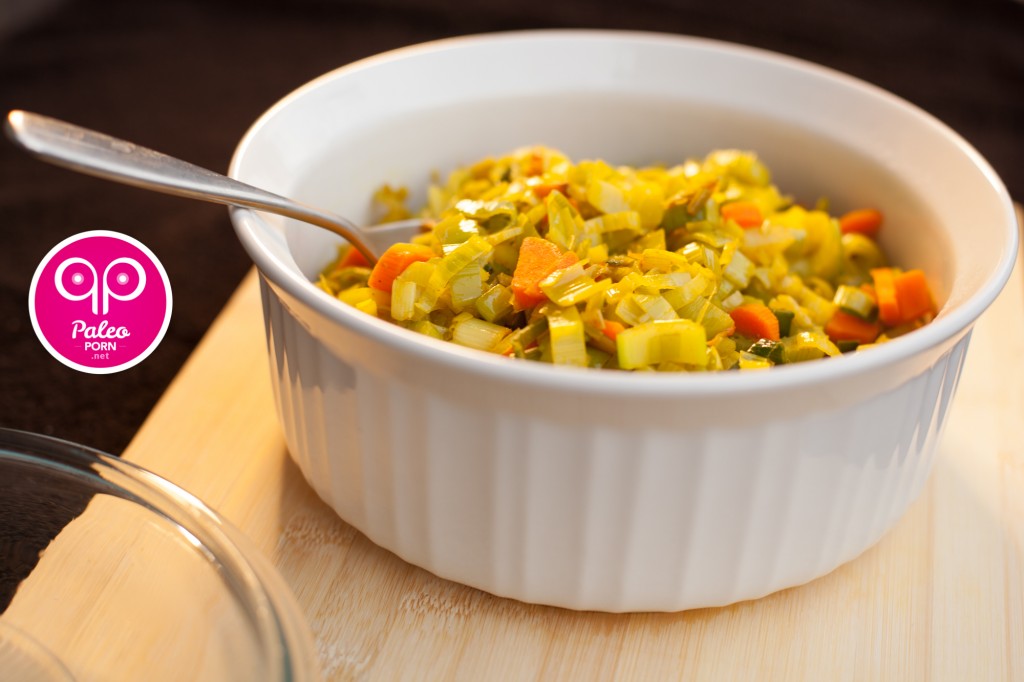 Paleo Curry Leeks