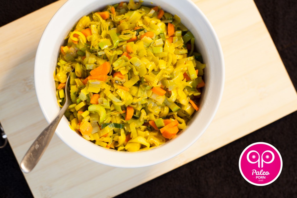 Paleo Curry Leeks