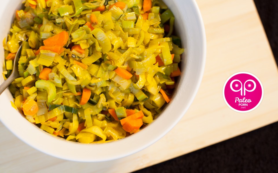 Paleo Curry Leeks