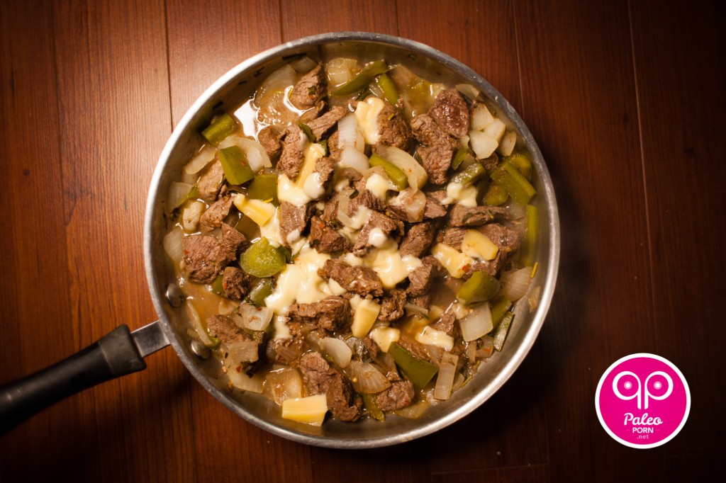 Paleo Philly Cheesesteak