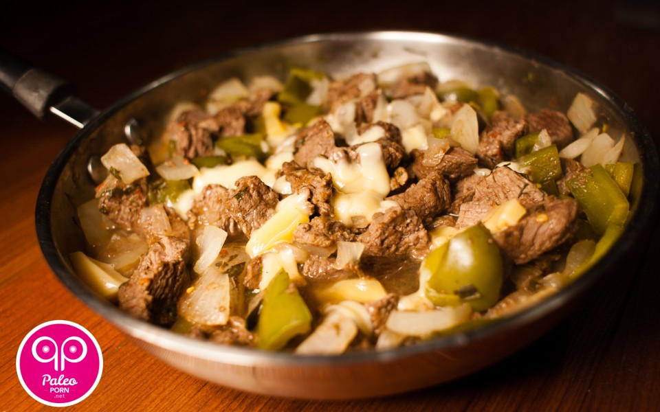 Paleo Philly Cheesesteak
