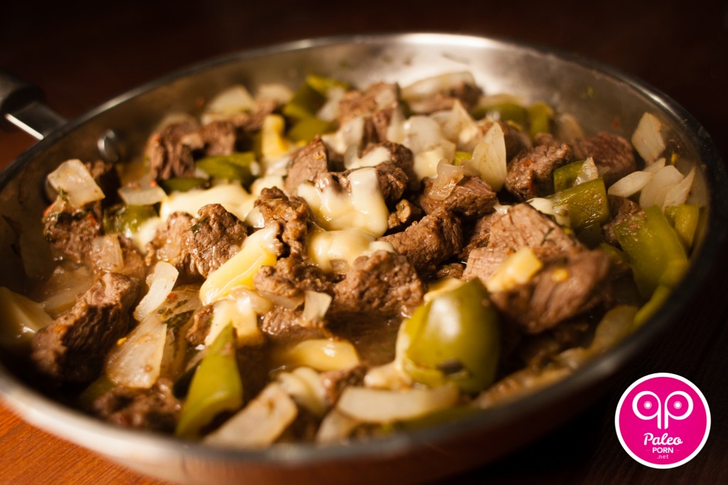 Paleo Philly Cheesesteak