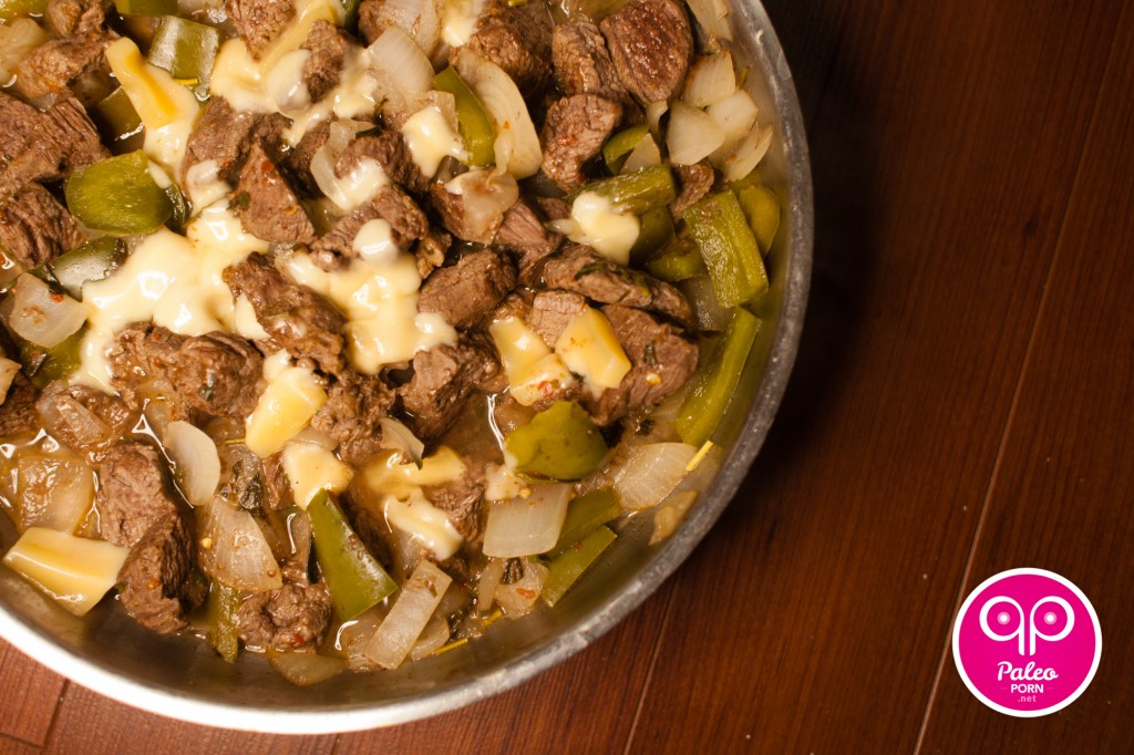 Paleo Philly Cheesesteak