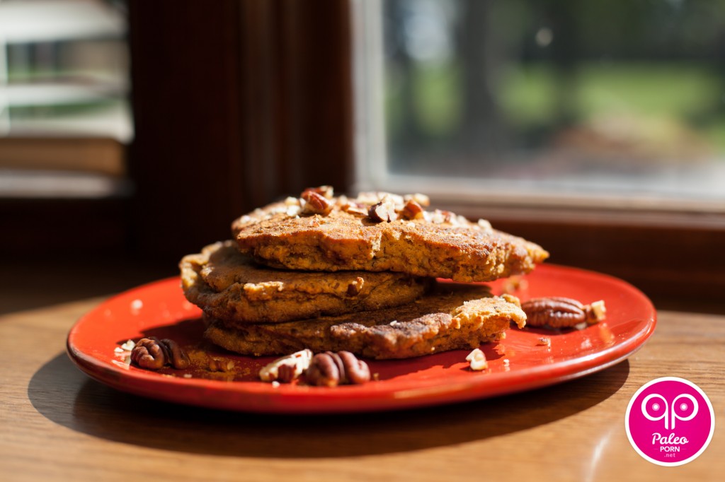 Pecan Flax Paleo Pancakes