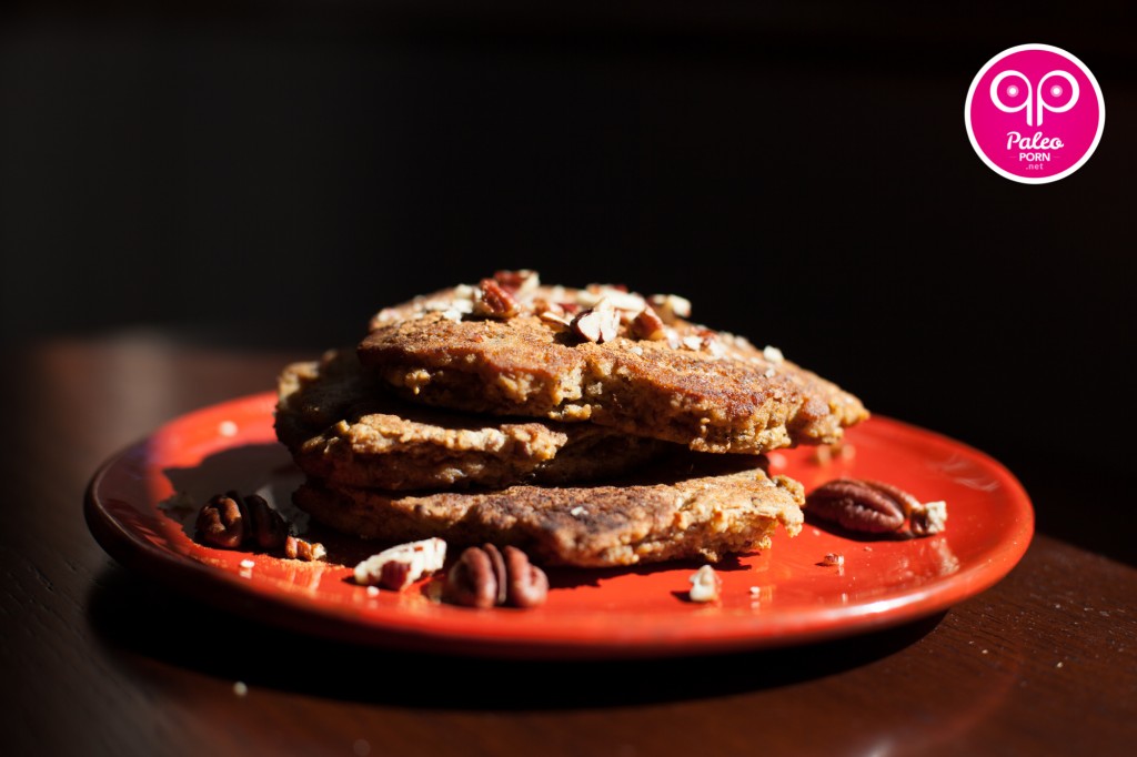 Pecan Flax Paleo Pancakes