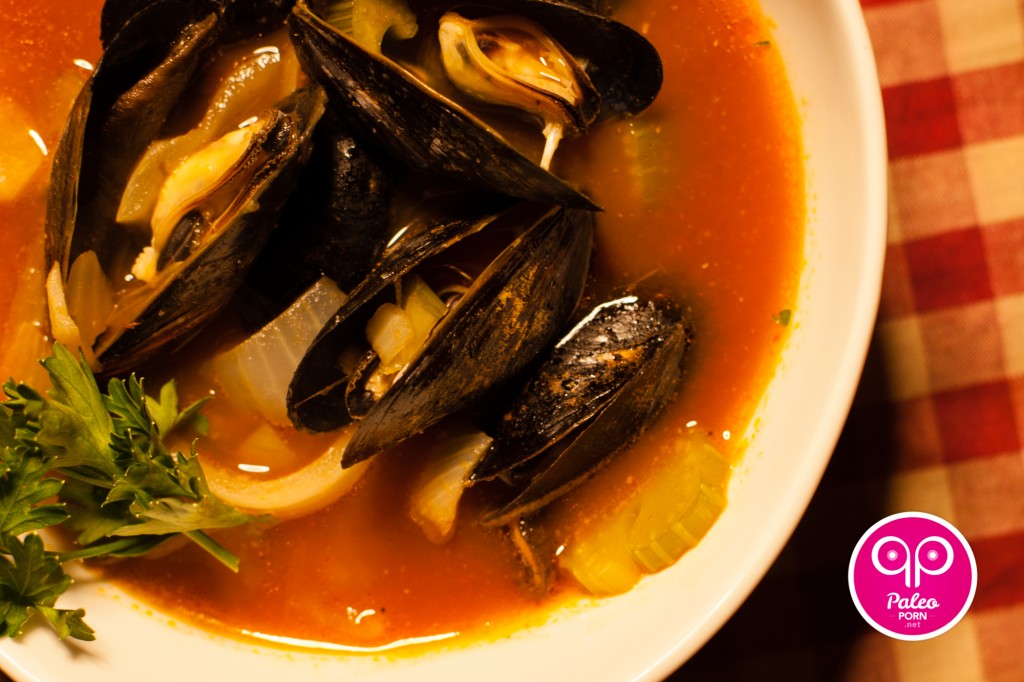 Red Mussel Paleo Soup