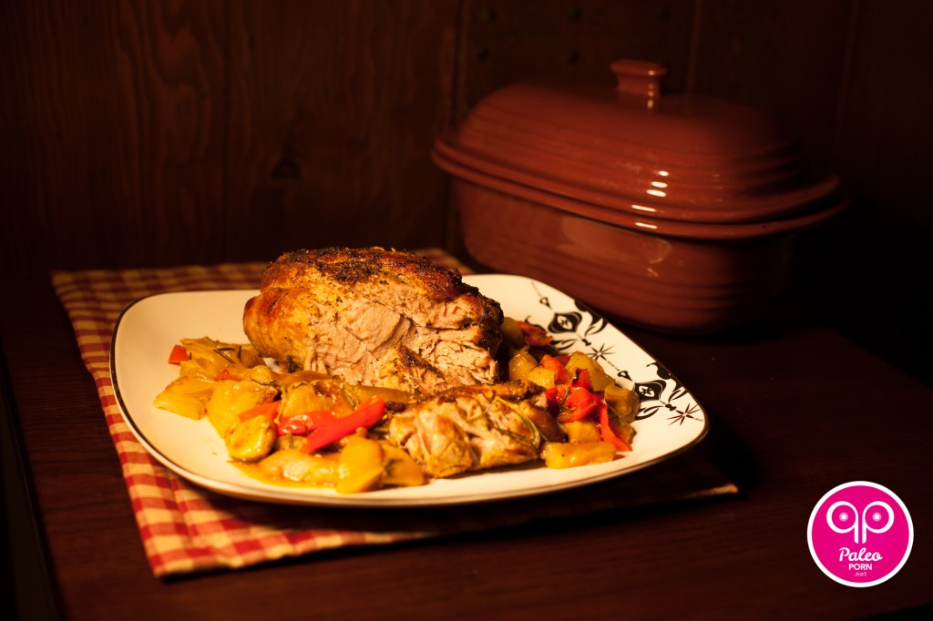 Braised Pork and Pears