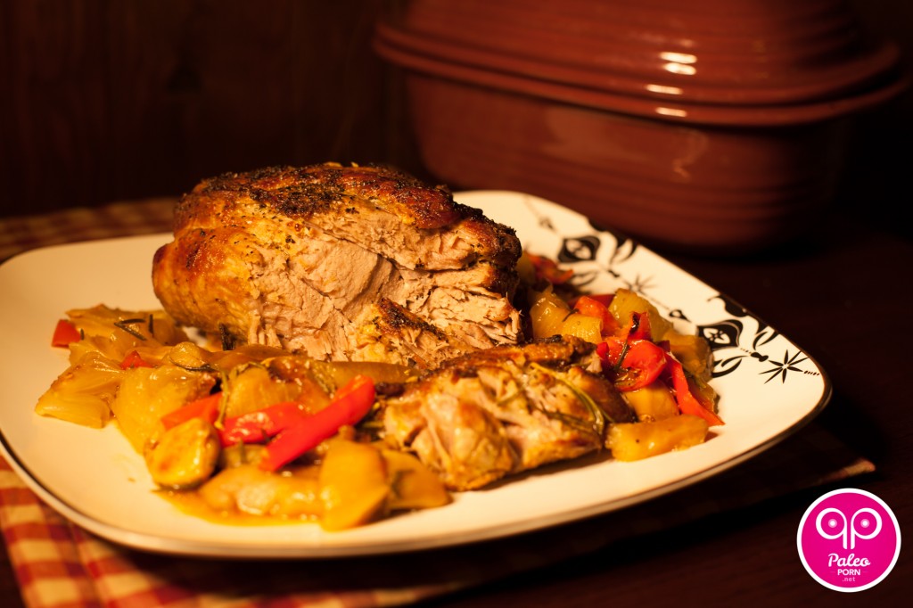 Braised Pork and Pears