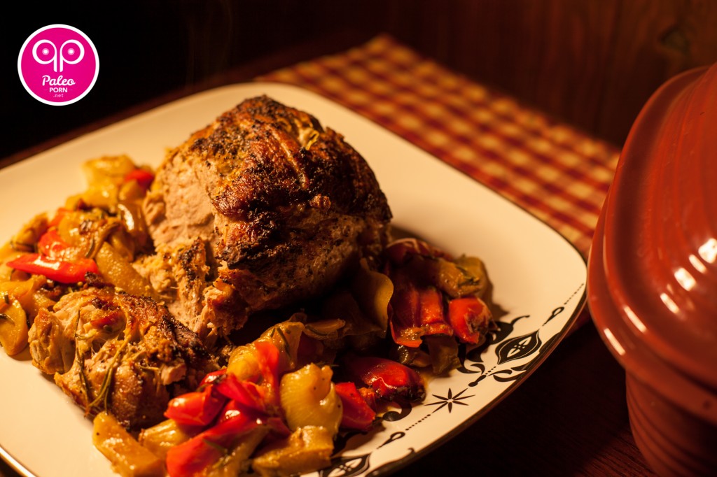 Braised Pork and Pears