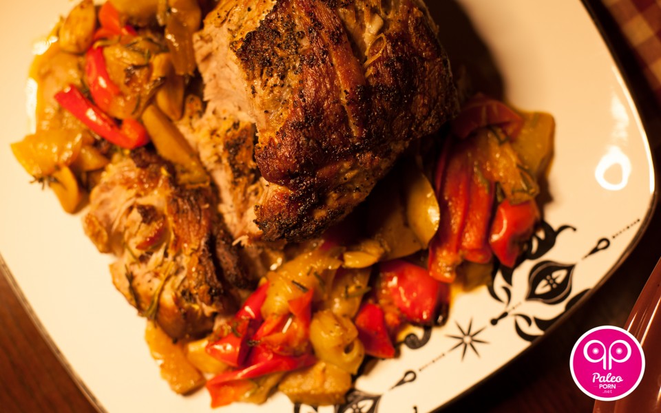 Braised Pork and Pears