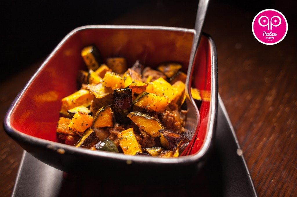 Kabocha Squash and Ground Beef