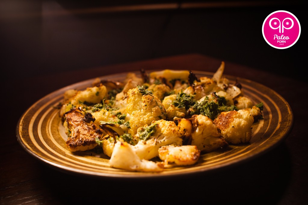Lemon-Thyme Roasted Cauliflower