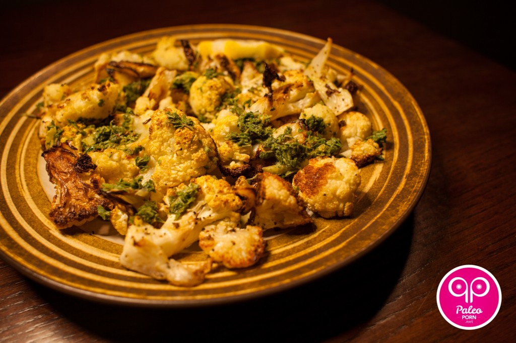 Lemon-Thyme Roasted Cauliflower