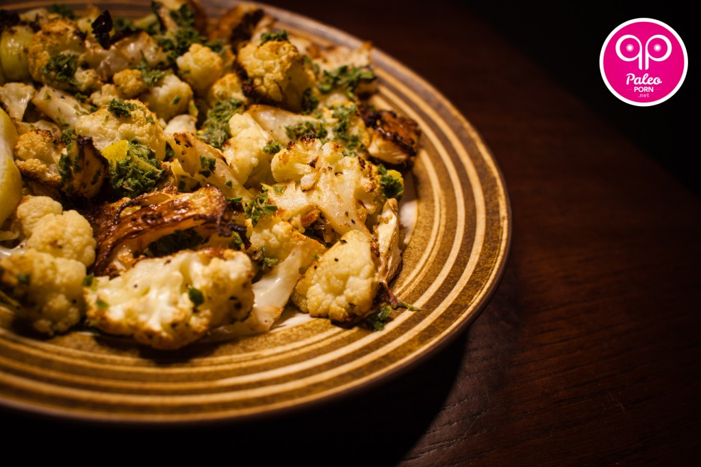 Lemon-Thyme Roasted Cauliflower