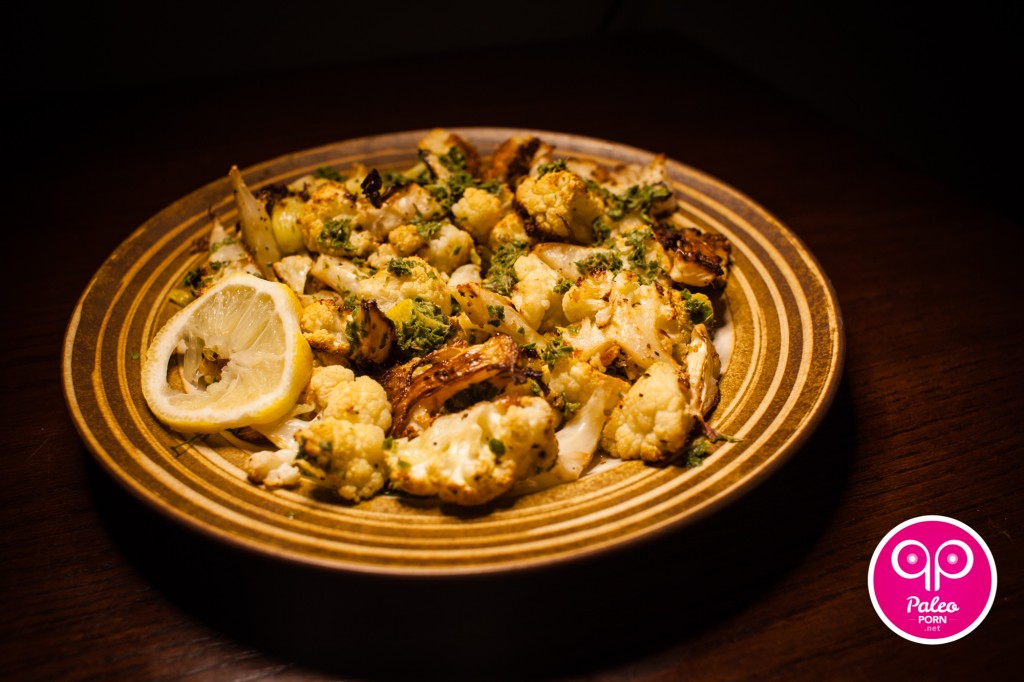Lemon-Thyme Roasted Cauliflower