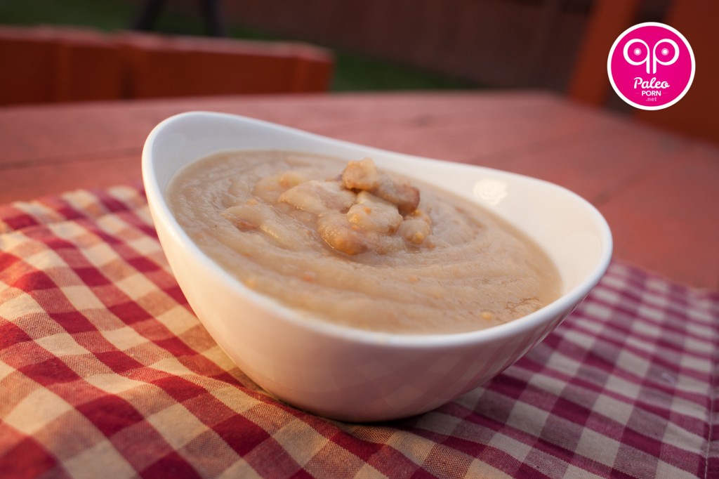 Mashed Turnips with Bacon