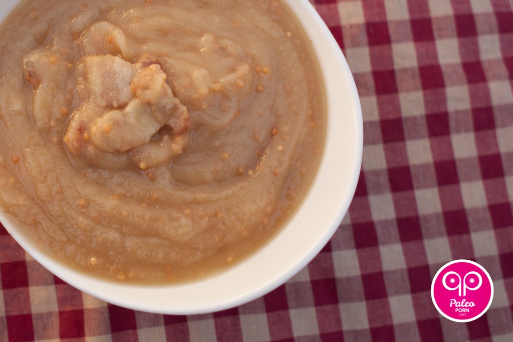 Mashed Turnips with Bacon
