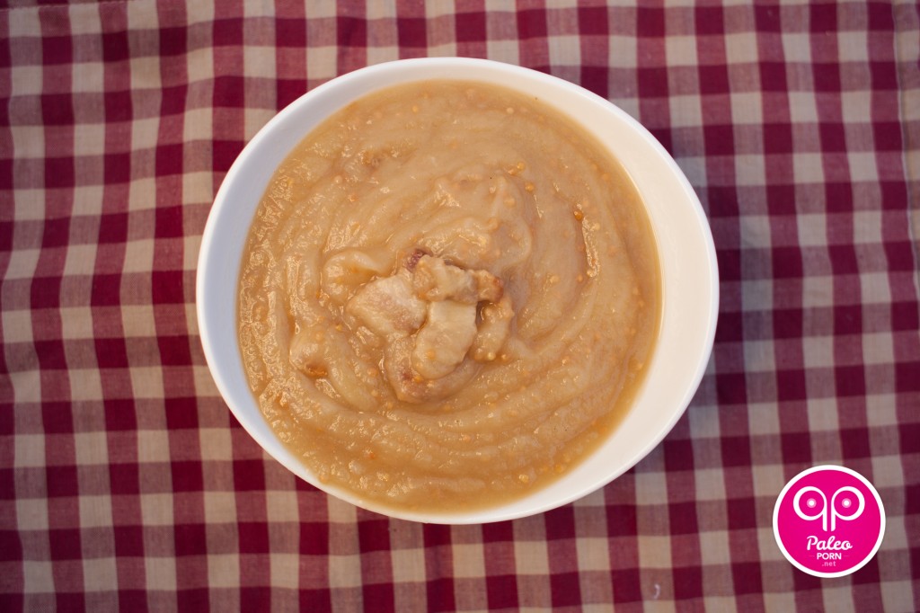 Mashed Turnips with Bacon