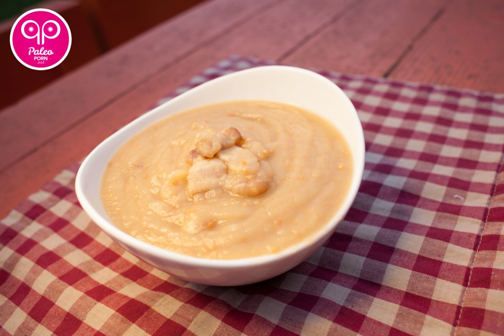 Mashed Turnips with Bacon