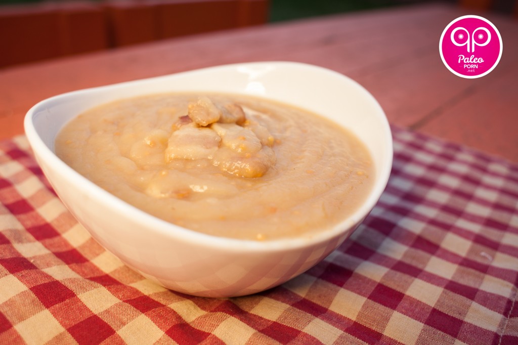Mashed Turnips with Bacon