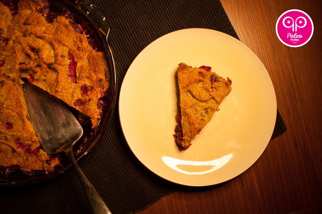 Paleo Cranberry Pie