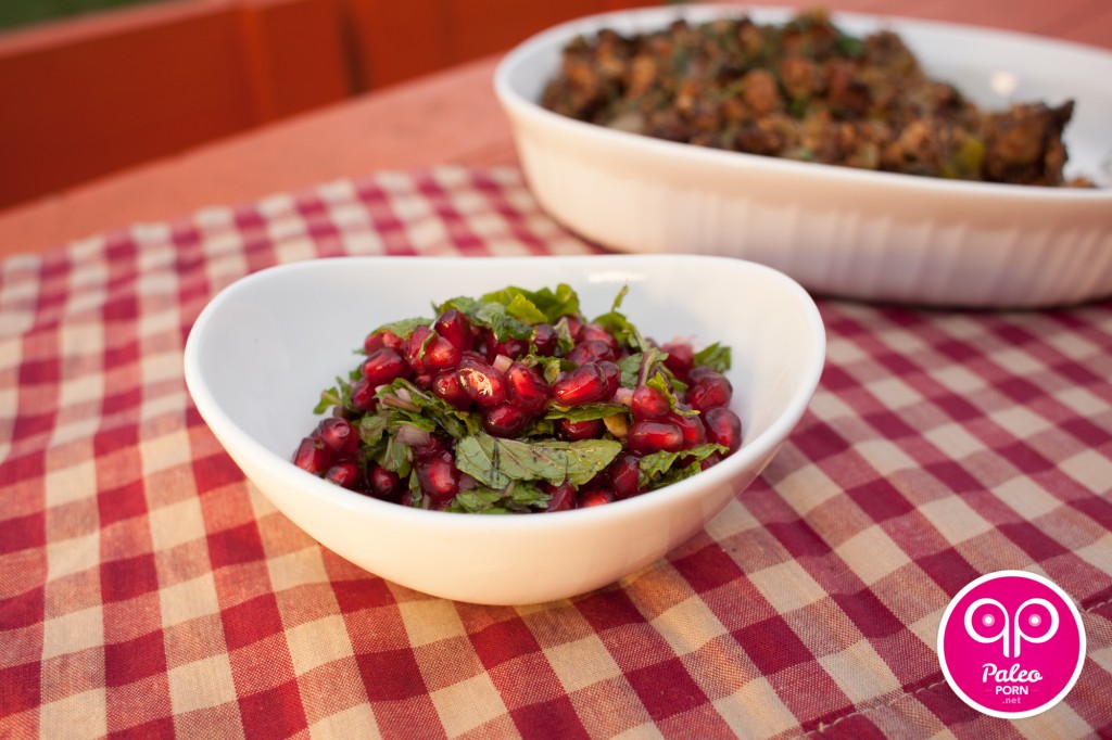 Pomegranate Mint Paleo Relish