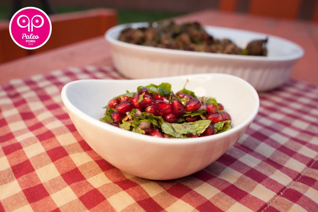 Pomegranate Mint Paleo Relish
