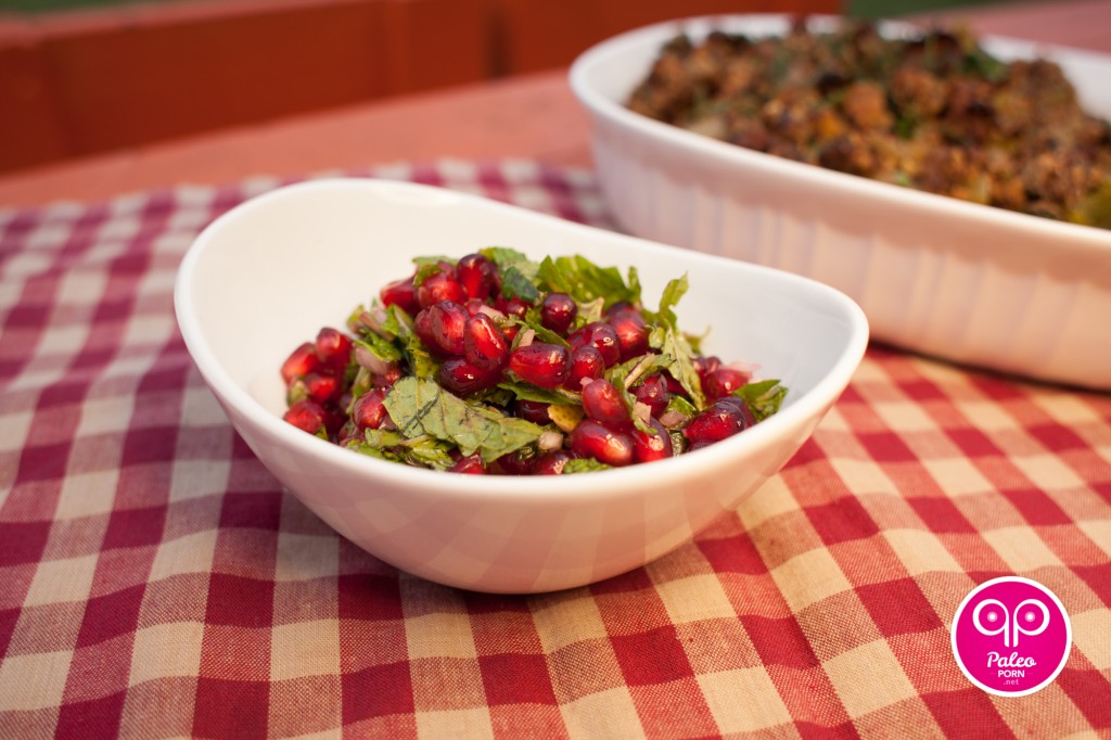 Pomegranate Mint Paleo Relish