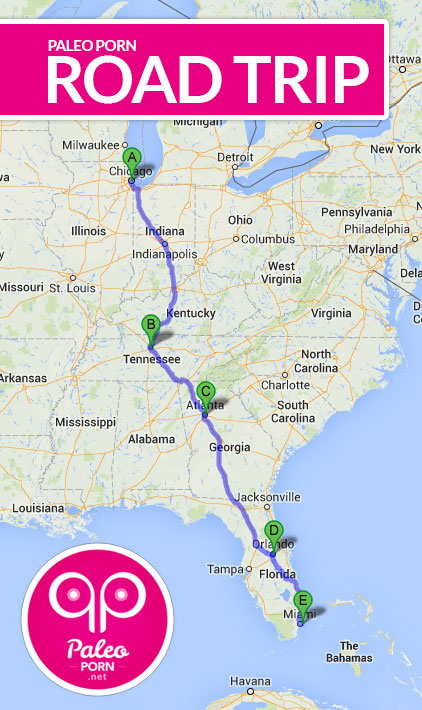 Paleo Porn Road Trip
